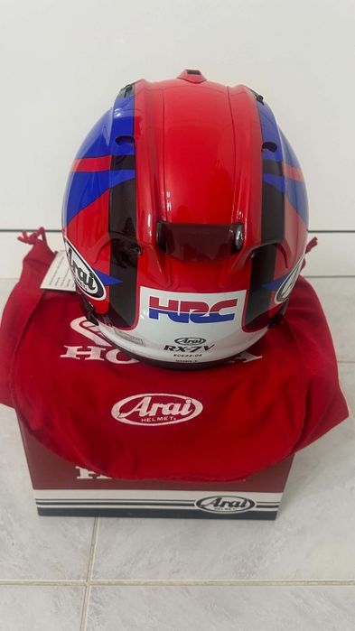 Capacete Arai RX-7V Honda HRC GP RED