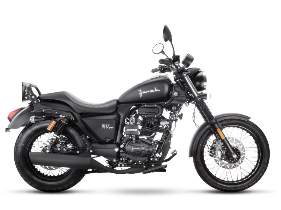 Junak M12 Vintage 125 ABS - nowy, dostępny od ręki, kolor czarny mat WYPRZEDAŻ!