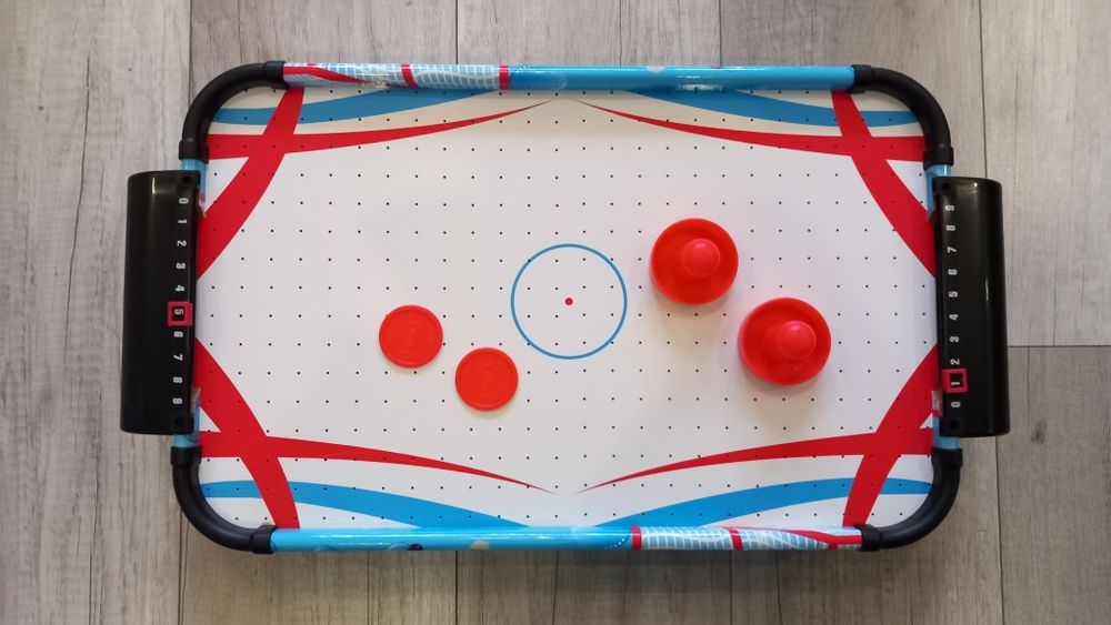 Cymbergaj air Hockey mini stół powietrzny hokej dla dzieci