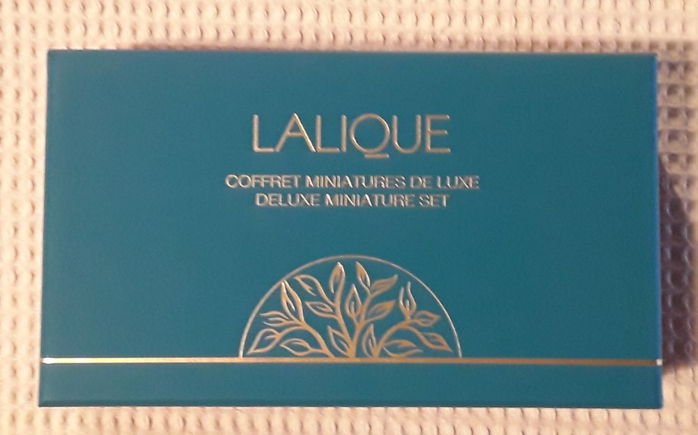 Conjunto/Coffret/Set Lalique Deluxe Perfume + Sabonete vintage