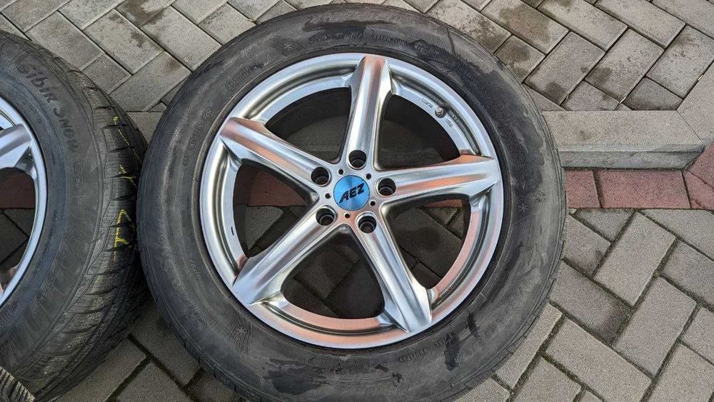 Диски в зборі AEZ на BMW X5 R18 5/120