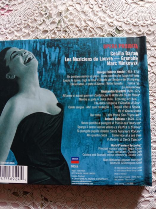 2 CD. Cecília  Bartoli