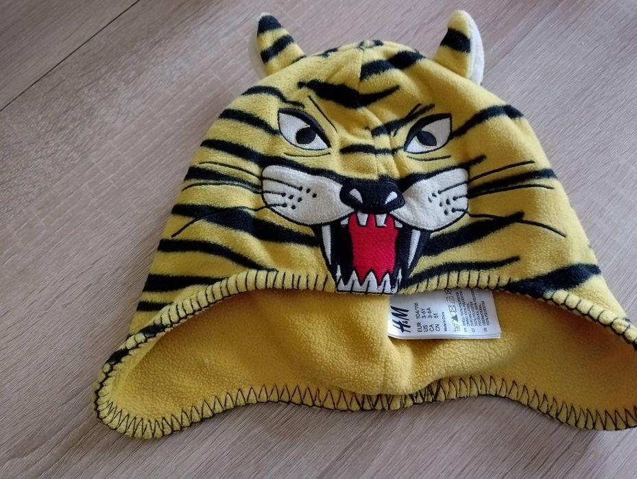 Czapka h&m, tygrys