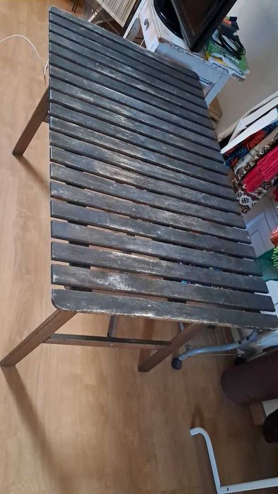 Mesa Exterior ÄPPLARÖ c/ Espreguiçadeira Reclinável