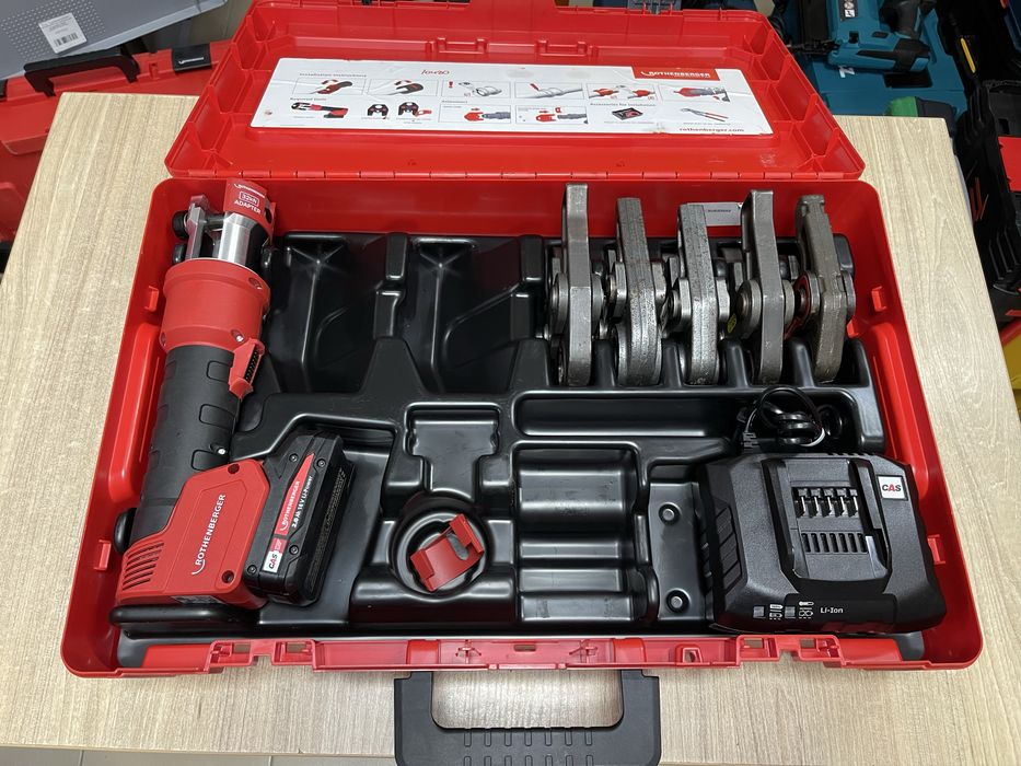 Rothenberger Romax Nano / акумуляторний радіальний прес Ротенбергер