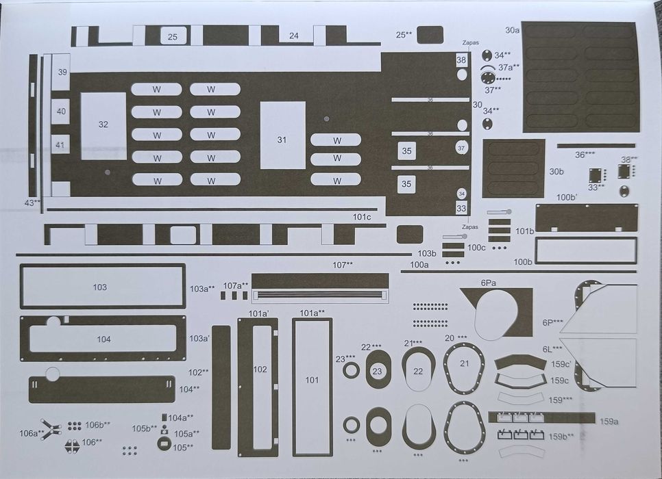 Model kartonowy Angraf 2/2010: p-lot zestaw rakietowy SA-6 KUB