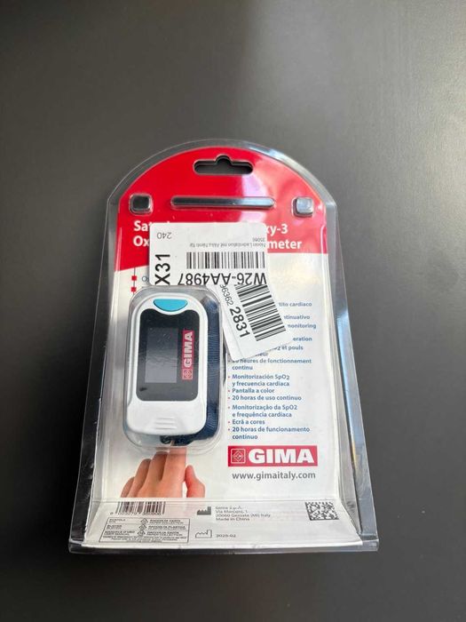 Pulsoksymetr napalcowy  - GIMA OXY-3 35090