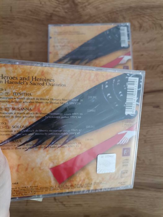 Heroes and Heroines nowe 2 sztuki płyty cd