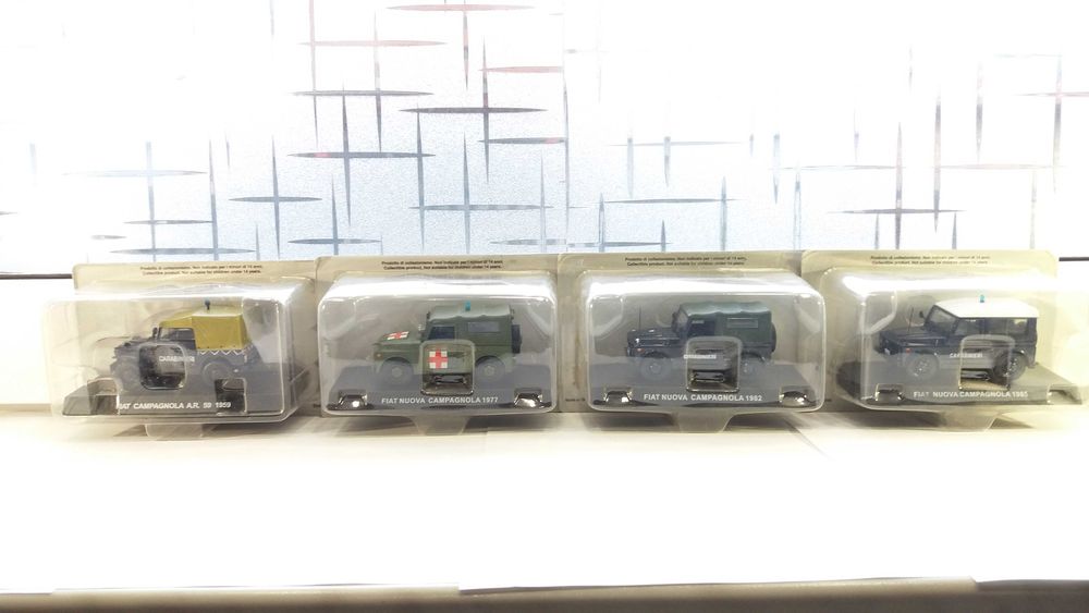 Fiat Nuova Campagnola rok 1959/1977/1982/1985 Carabinieri/Ambulans
