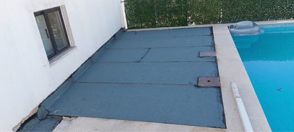 Coloco tela asfaltica e ipermiavel