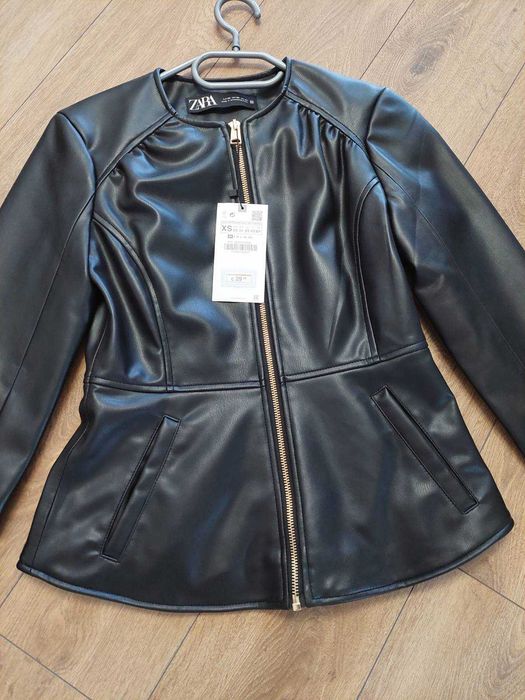 Zara куртка жіноча екошкіра 3046/643/800 розм. XS