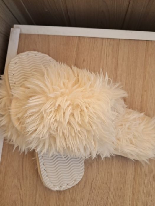 Пушистые тапочки