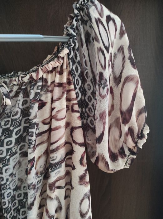 Sukienka panterka hiszpanka