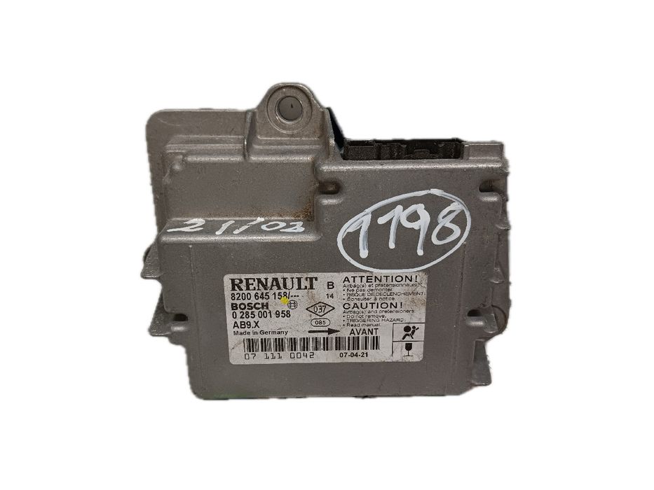 Centralina airbag RENAULT Clio III (BR0/1, CR0/1)