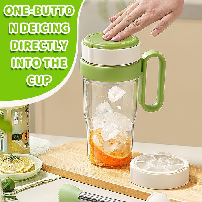 Shaker 3w1 Simsky - BPA free, kruszarka lodu - 1000 ml