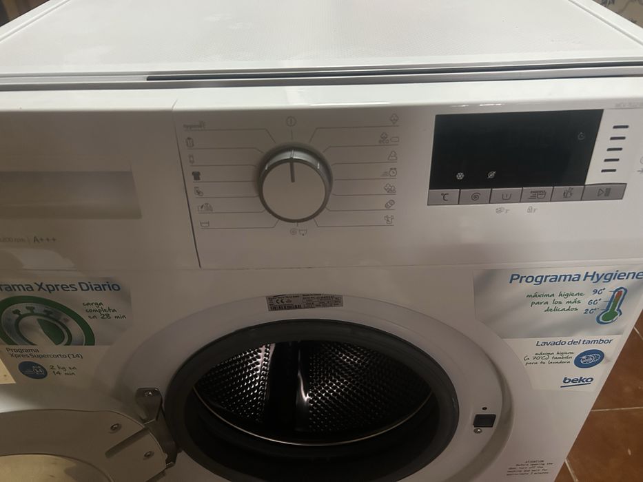 Maquina lavar roupa Beko 7kg (ler descrição completa)