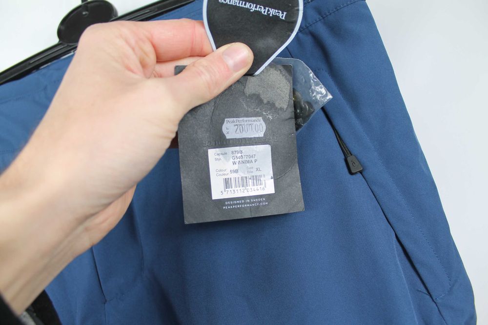 Зимові Технологічні горнолижні штани Peak Perfomance Anima Розмір Л-ХЛ