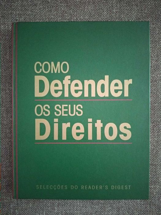 Livro "Como Defender os Seus Direitos"