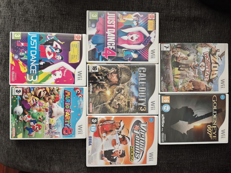 Wii Vermelha com Jogos