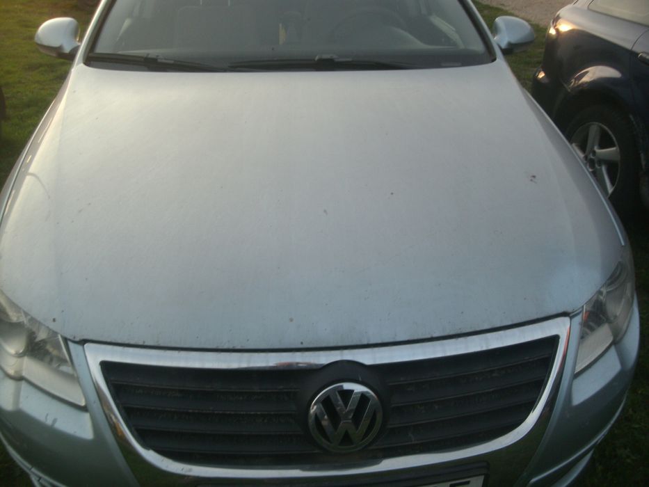 vw passat b6 05-10 maska lampy zderzak przod komplet