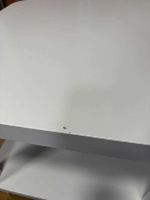 Stolik na kółkach Tingby 50x50x45 Biały
