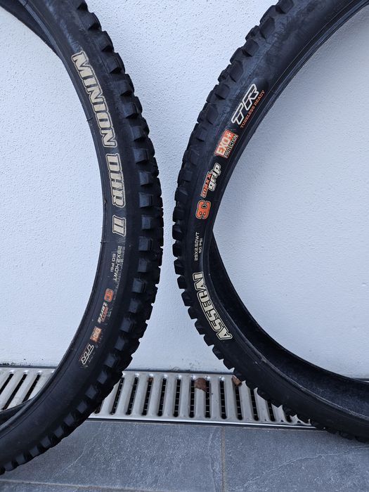 Pneus maxxis dhr2 e assegai