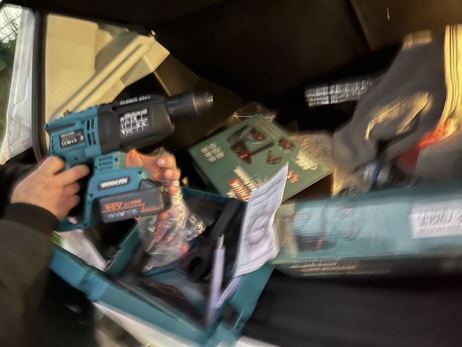 Berbequim bateria compativel makita motor brushless