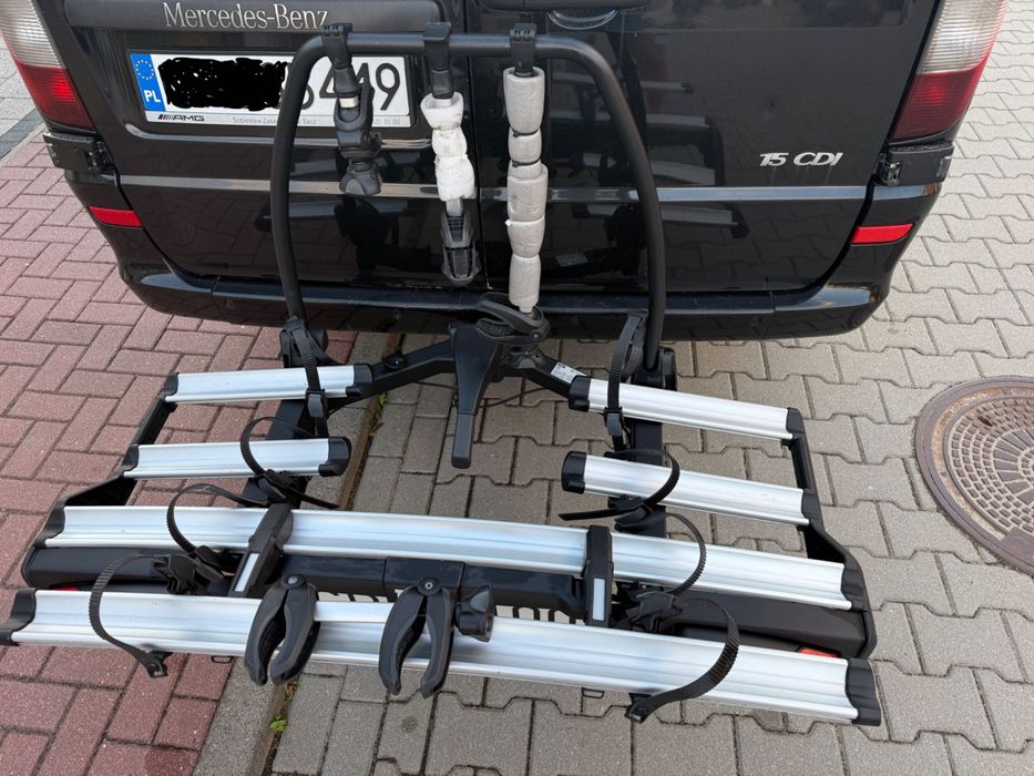 Bagażnik rowerowy Thule VeloSpace XT3 + dostawka na 4 rower
