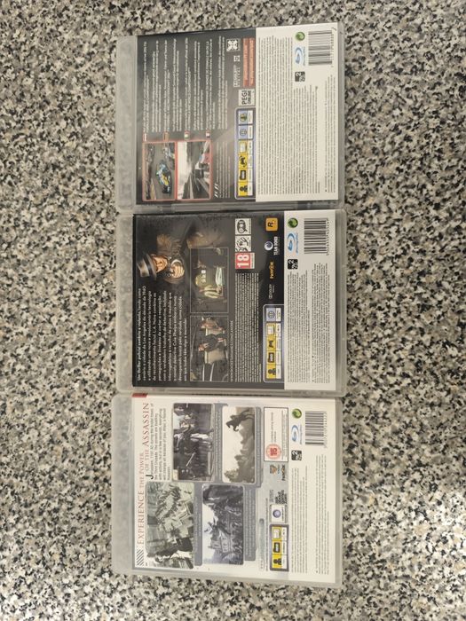 La noire/Assassins Creed/Formula One Championship edition Ps3