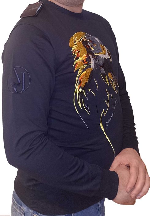 Bluza męska Armani granatowa