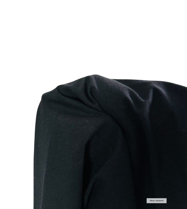Kolarki czarne bawełniane wysoki stan Athleisure M