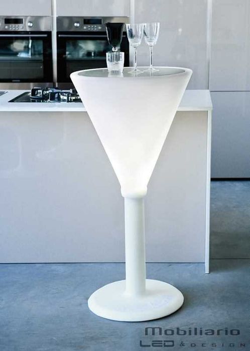 Mobiliario led mesas