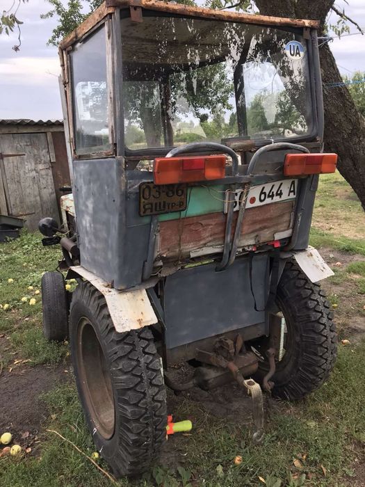 Трактоцець на ходу