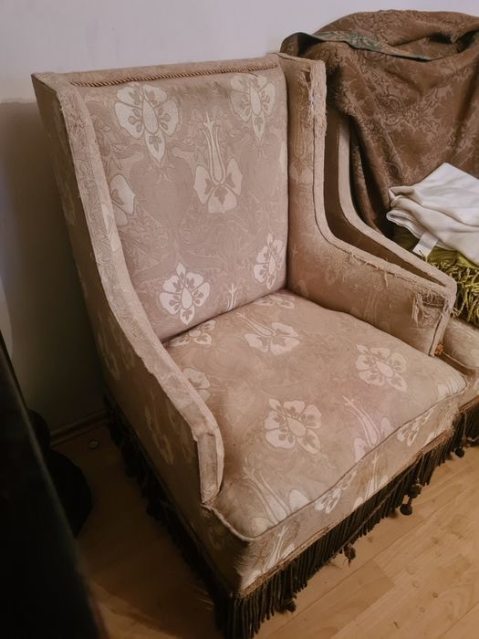 Duże lustro szafki secesja art deco biedermeier