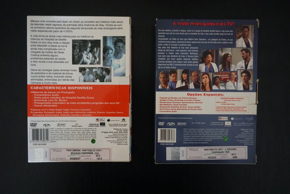 Filmes DVD Séries TV - Anatomia de Grey
