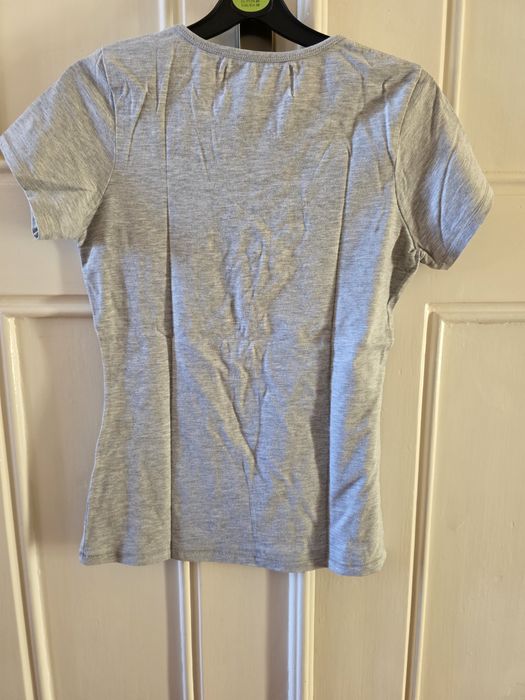 T-shirt cinzenta Zara