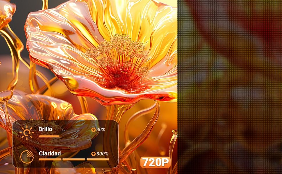 [Novo] Projector Video com HDMI, USB, BT, Colunas, etc