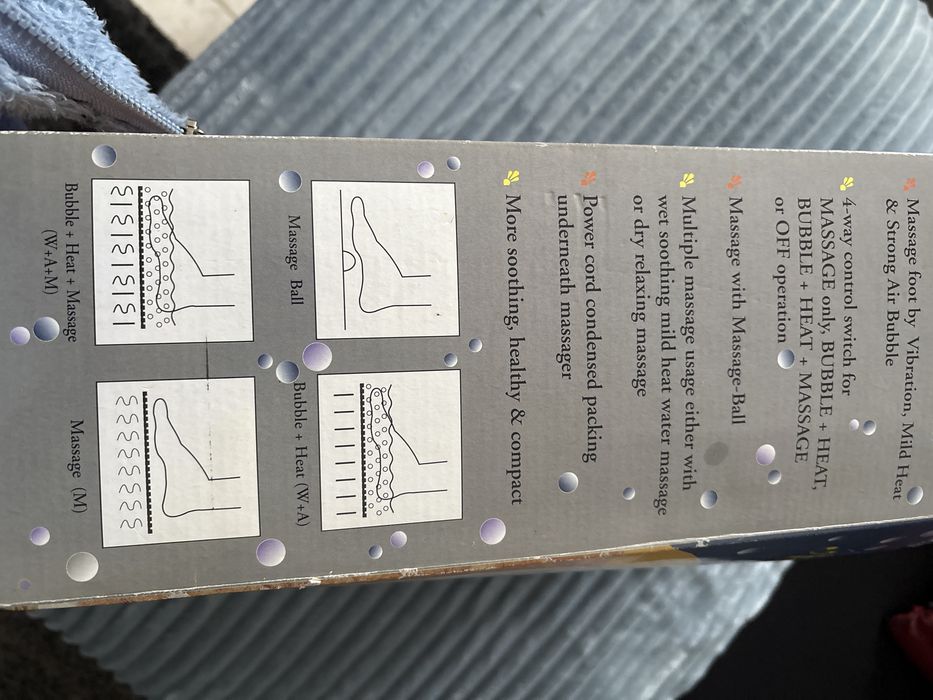 Massajador pes novo nunca usado