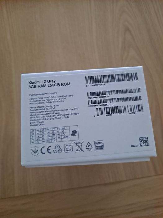 Telemóvel xiaomi 12 5G