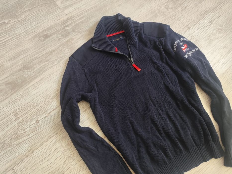HENRI LLOYD Sweter Marine Logowany M/L