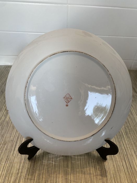 1 Prato chinês porcelana antiga