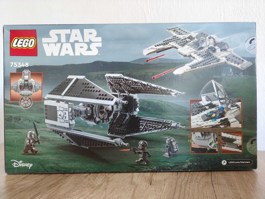 LEGO 75348 Star Wars - Mandaloriański myśliwiec Fang Fighter kontra TIE Interceptor