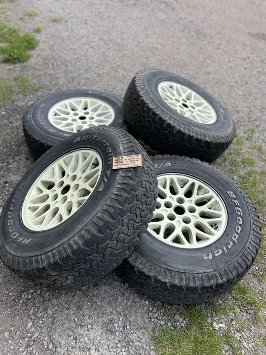 диски 5x114.3 R15 J7 ET31 Jeep xj zj резина 30/9.5 R15