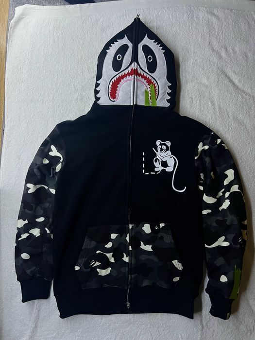 Кофта Bape Panda zip hoodie