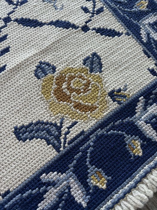 Tapete de arraiolos manual 64x124