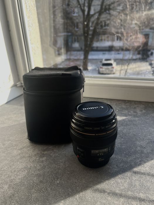 Продам объектив canon 85 mm 1.8