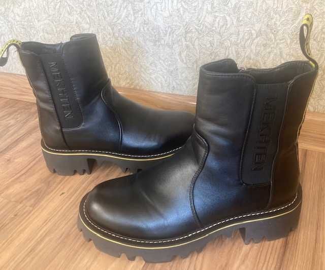 ботинки челси на флисе  39 размер