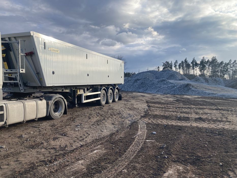 Beton kruszony, asfald piasek pospołka