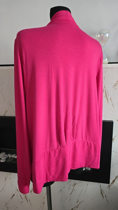 Piękna wiskoza narzutka kardigan duży rozmiar