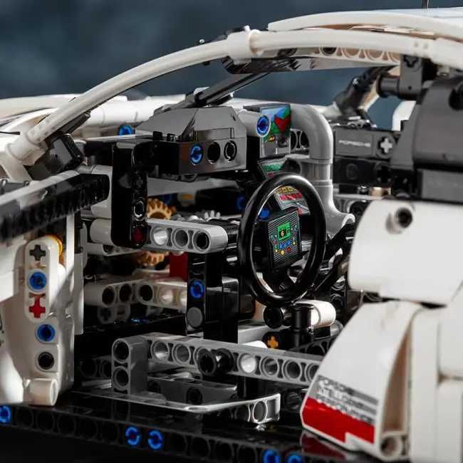 Конструктор Technic PORSCHE 911 RSR 1580 деталей сумісний із lego-лего